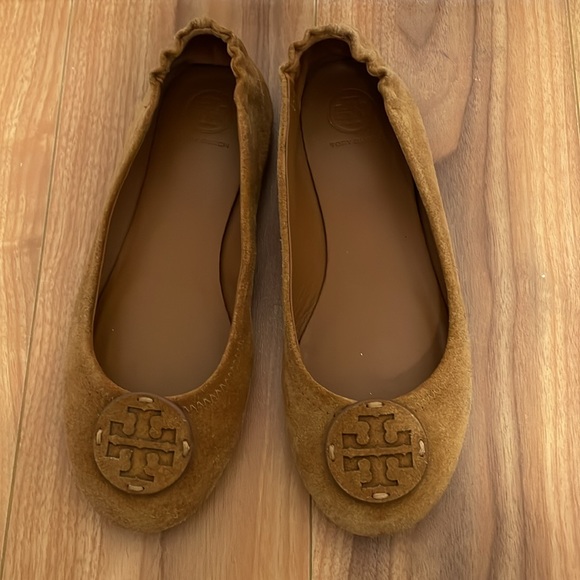 Tory Burch Suede Miller Flats - Picture 3 of 8